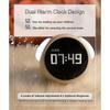 Kids Alarm Clock, Dual Alarm Setting, Adjustable Brightness Night Light, Voice-activated,temperature Detection, Wake-up Alarm Clock, Toy And Gift For