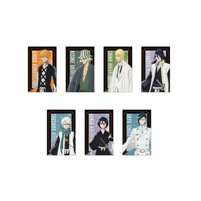 Anime de TV "BLEACH: Guerra Sangrenta dos Mil Anos Arco" Coleção de Cartas Petit Metálica Caixa com 7 Peças