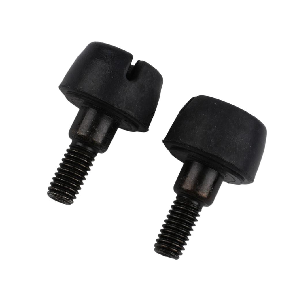 Stop Screw Bumper Clip Rubber Buffer Cap Car Parts Easy Installation Set Accessories Front Rubber BUMPER Black