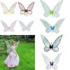 Halloween Angel Wings Party Favor Cosplay Costume Dress Up Props Butterfly Fairy Wings Women Girls Sparkle Princess Angel Wing