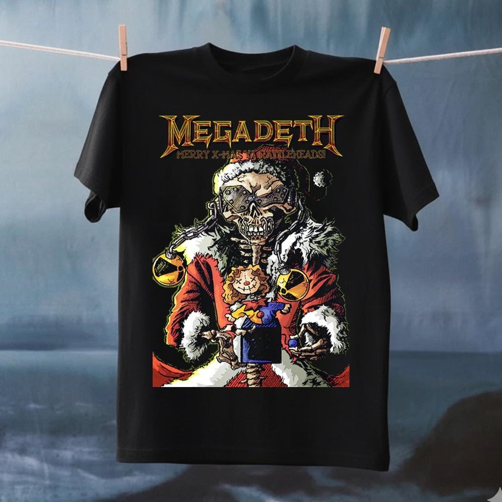 Merry Christmas Megadeth Tour Unisex All Size Shirt 24D652 Unisex T-Shirt S