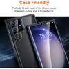 UniqueMe [2+2+1Pack] Compatible for Samsung Galaxy S23 Ultra 6.8 inch Screen Protector Flexible TPU, Camera Lens Protector with Installation Frame,