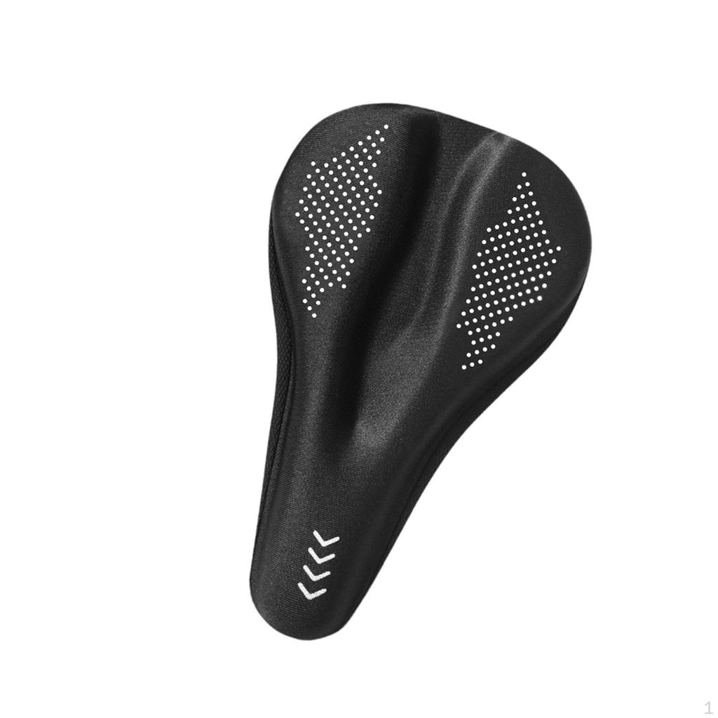 Saddle Cover, Padded, Ergonomic, Non-slip, Adjustable, Training Cushion for Road Cyclists, Gift