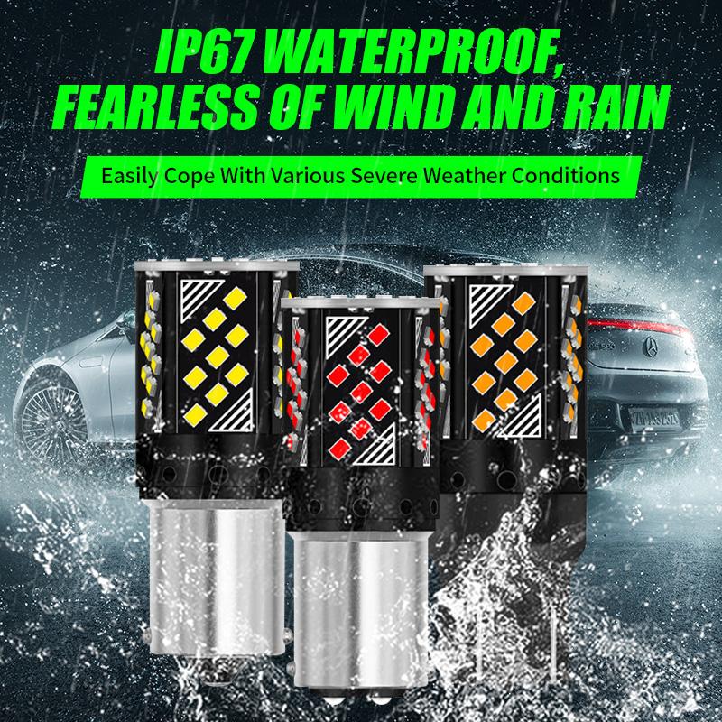 1156 BA15S P21W BAU15S PY21W 1157 BAY15D P21/5W 2016 70SMD Canbus Bez Błędu Żarówka LED Kierunkowskaz Lampka Cofania Samochodowa 12V