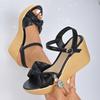 Fashion 2025 New Women Sandals High Quality Summer Wedge Sandals for Women High Heels New 2025 Platform Open Toe Elegant Shoes for Women
