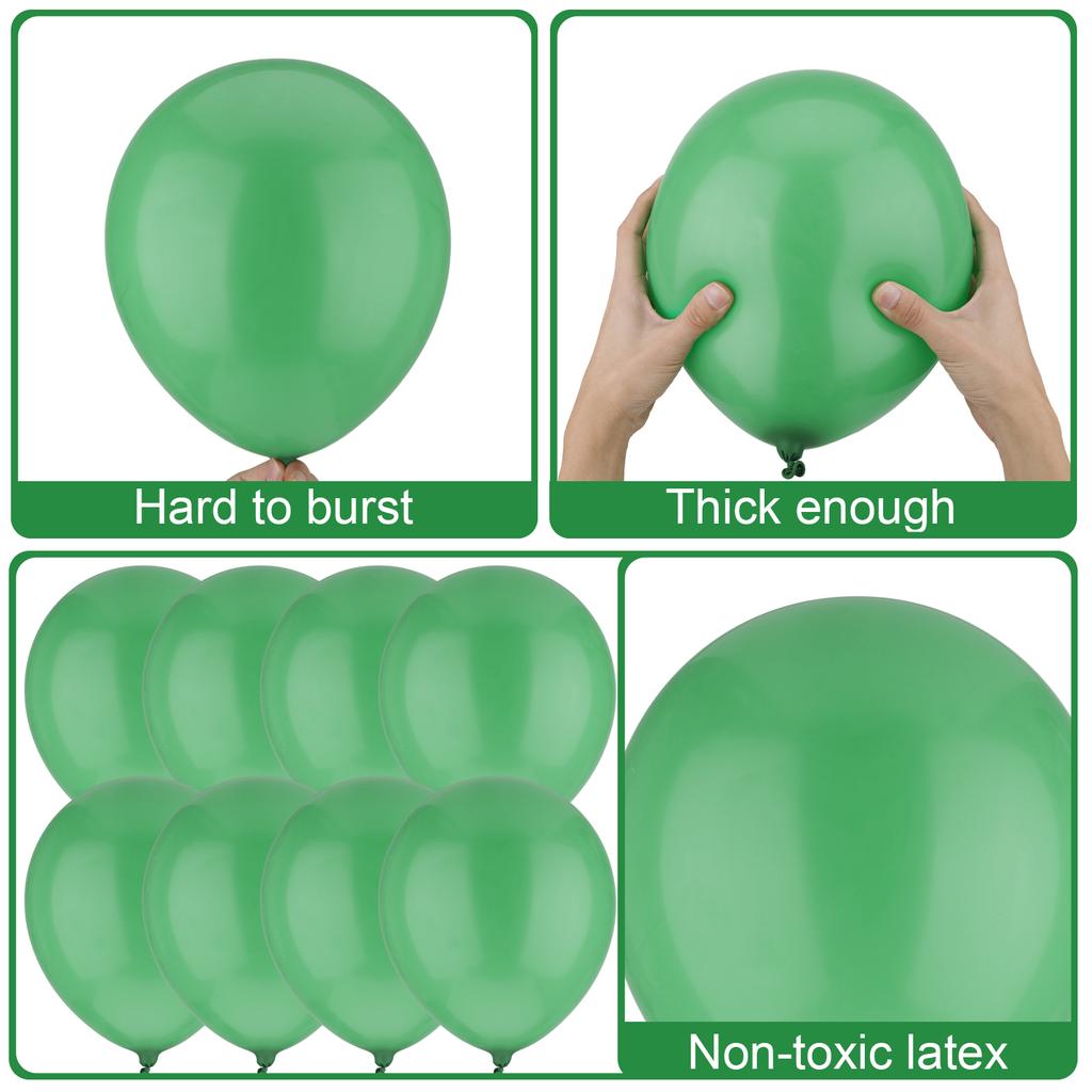 10ks Sada 5palcových černých latexových latexových párty balónků na narozeninovou oslavu Párty balónky Narozeninové balónky Latexový balónek