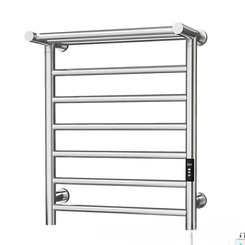 Electric Heated Towel Rail Smart Bathroom Towel Rack Stainless Steel Wall Thermal Towels Storage Racks Aesthetic Towels Heater