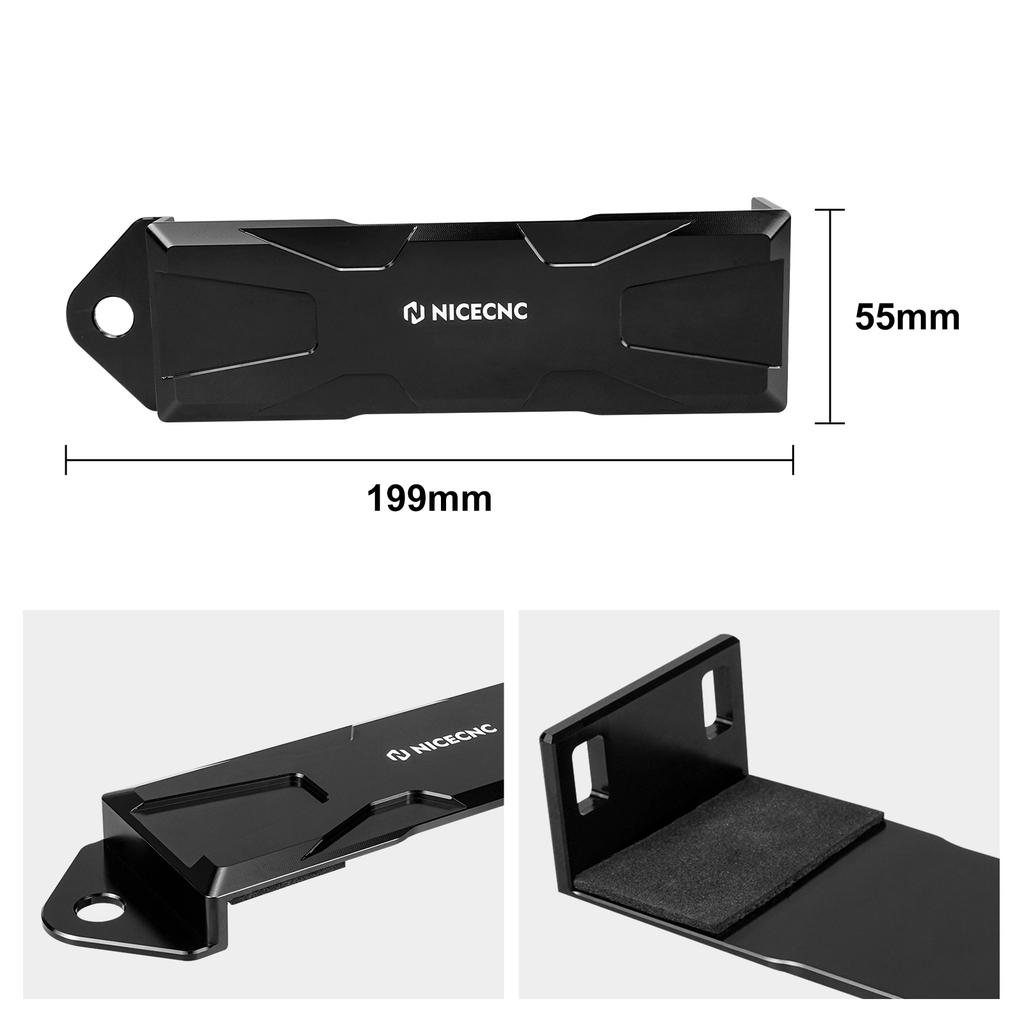 NICECNC For Suzuki DRZ400 DRZ400E DRZ400S DRZ400SM DR-Z 400 400E 400S 400SM 2000-2024 2023 41561-29F00 Battery Hold Down Bracket