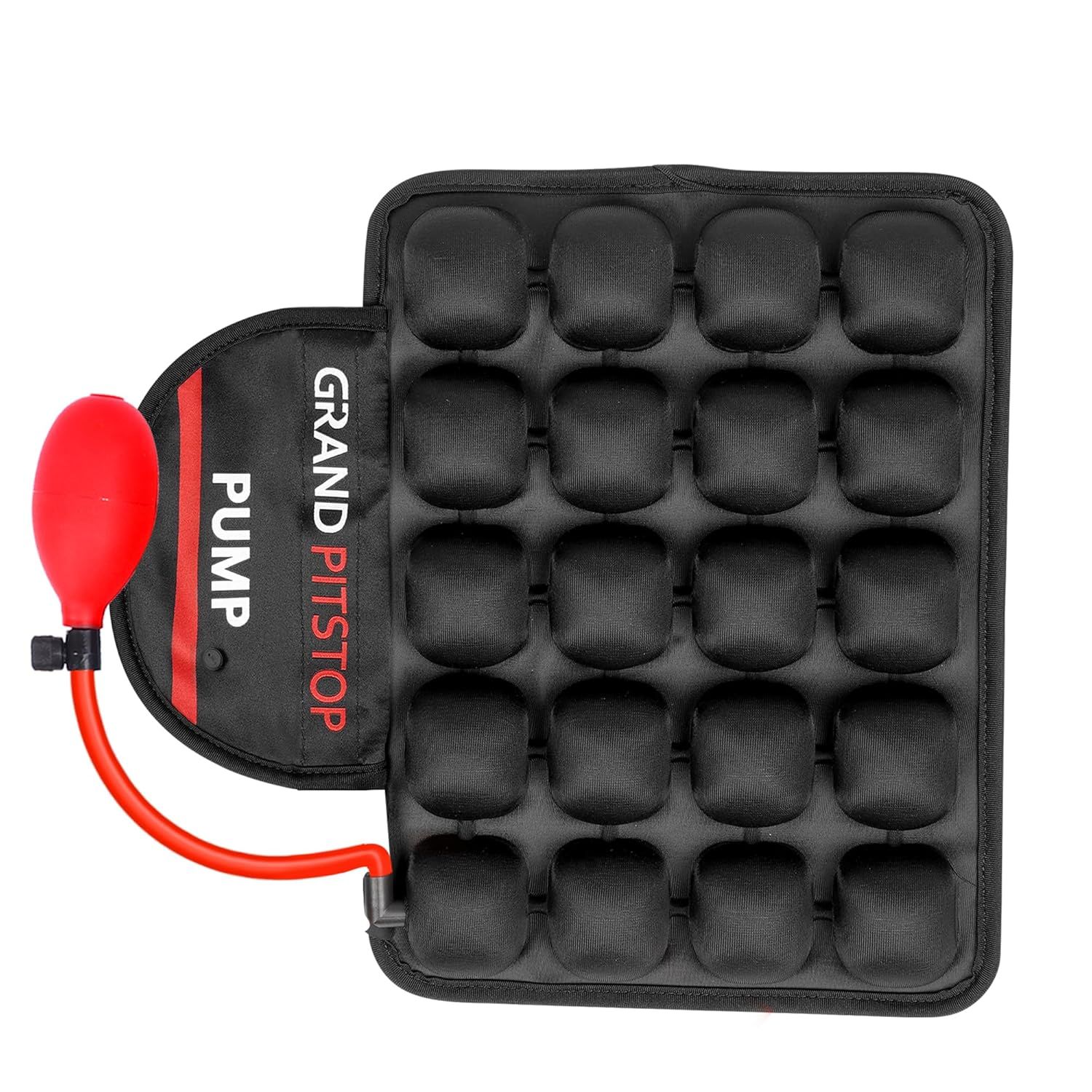 

Подушка сиденья мотоцикла для пассажира с насосом для накачивания воздуха | Сетчатый чехол с нескользящей основой | Подушка сиденья мотоцикла для пассажиров | Легкое накачивание воздуха