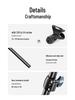 Universal Floor-Standing Metal Microphone Stand with Retractable Clip