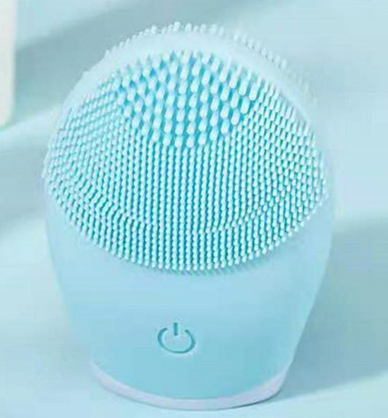 Silicone Sonic Facial Cleanser - Vibrating, Waterproof & Rejuvenating Massage Tool