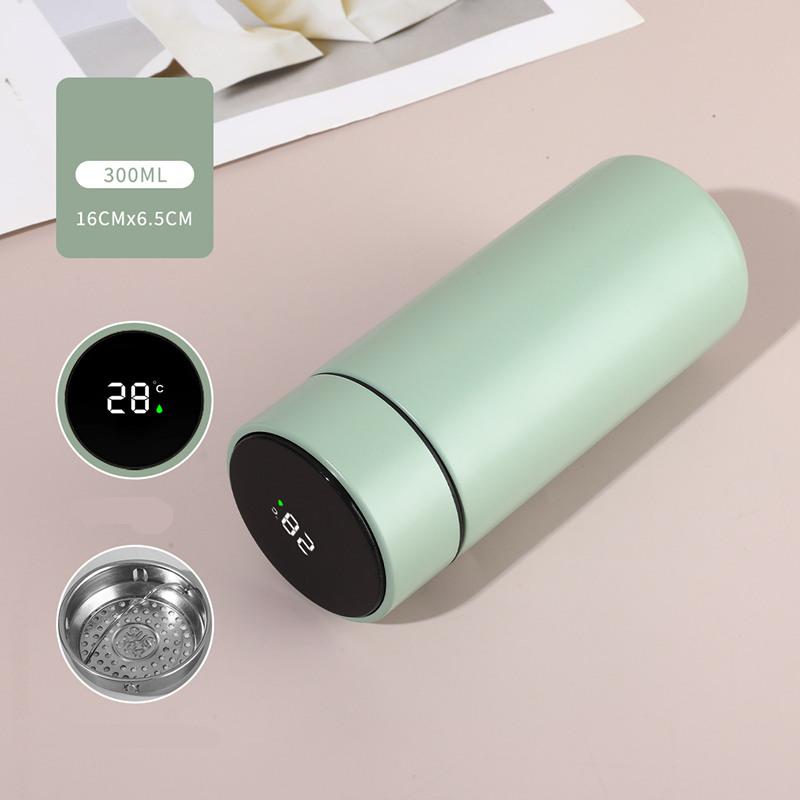 LED Temperature Display Coffee Thermos Bottle 300ML Smart  316 Stainless Steel Vaccum Insulated Bottle Travel Thermal Cup