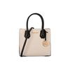 MK Mercer Color Block Vintage Lock French Commuter Leather Accordion Shoulder Crossbody Tote Bag Women Bags 35S1GM9M2T-987