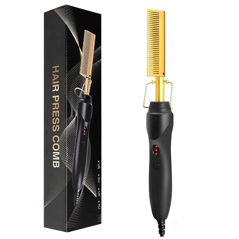 Hot Comb One Step Volumizer Hair Dryer Hair Straightener And Curler Salon Styling Hot Air Brush Tangle Negative Ions Hair Blower