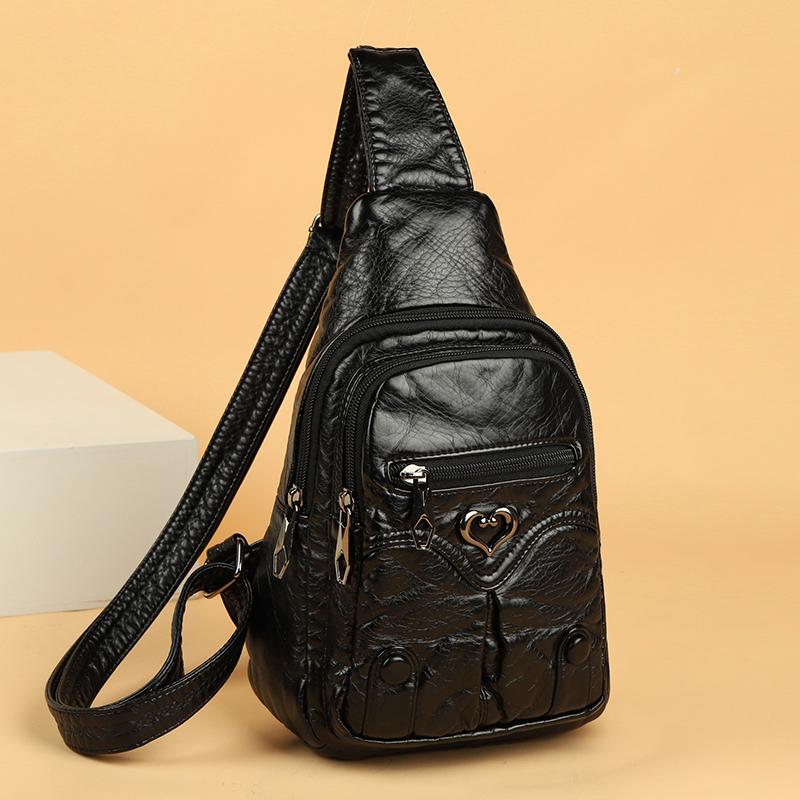 

Women Chest Bags Vintage Shoulder Pack Brand Retro Shoulder Messenger Mobile Phone Bag for Women Classic Crossbody 18cm7cm29cm