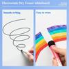 Electrostatic Whiteboard Sticker Reusable PP Teaching Graffiti Drawing Board Household Removable Erasable Whiteboard