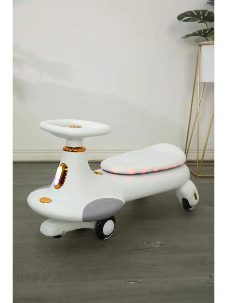 Silent Twist Car Scooter for Children 1-6 Years Old - Anti-Rollover Design with Universal Wheels