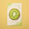 3D Creative Fruit Adhesive Tearable Sticky Notes - High-Value, Reusable, Perfect for Students