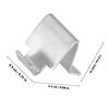 10Pcs Cabinet Shelf Clips Metal Heavy Duty Support Sturdy File Cabinet Accessories for Shelving and Bookcase Metal Clips
