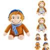 Entzückendes Plüschtier Neugieriger George für Kinder Weiche und kuschelige Stofftierpuppe