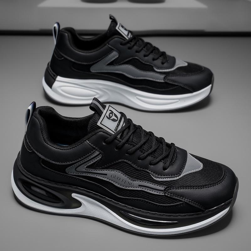 Spring Trend Versatile Men's Casual Inner Height Increase Men's Non-slip Wear-resistant Running Shoes Sports Shoes