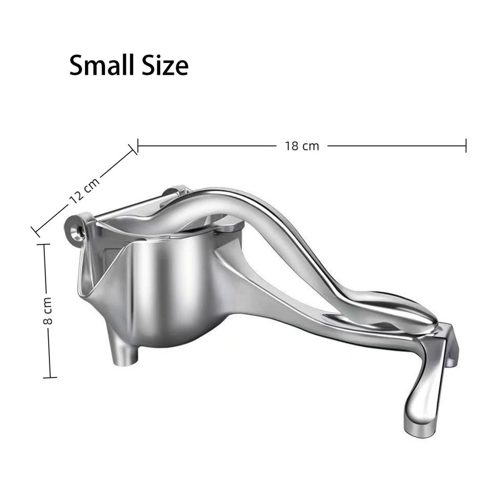 Manual Hand Fruit Juicer Press Aluminum Alloy Hand Squeezer Handheld Citrus Juice Extractor for Orange Lemon Pomegranate for Squeezer Home Kitchen Use