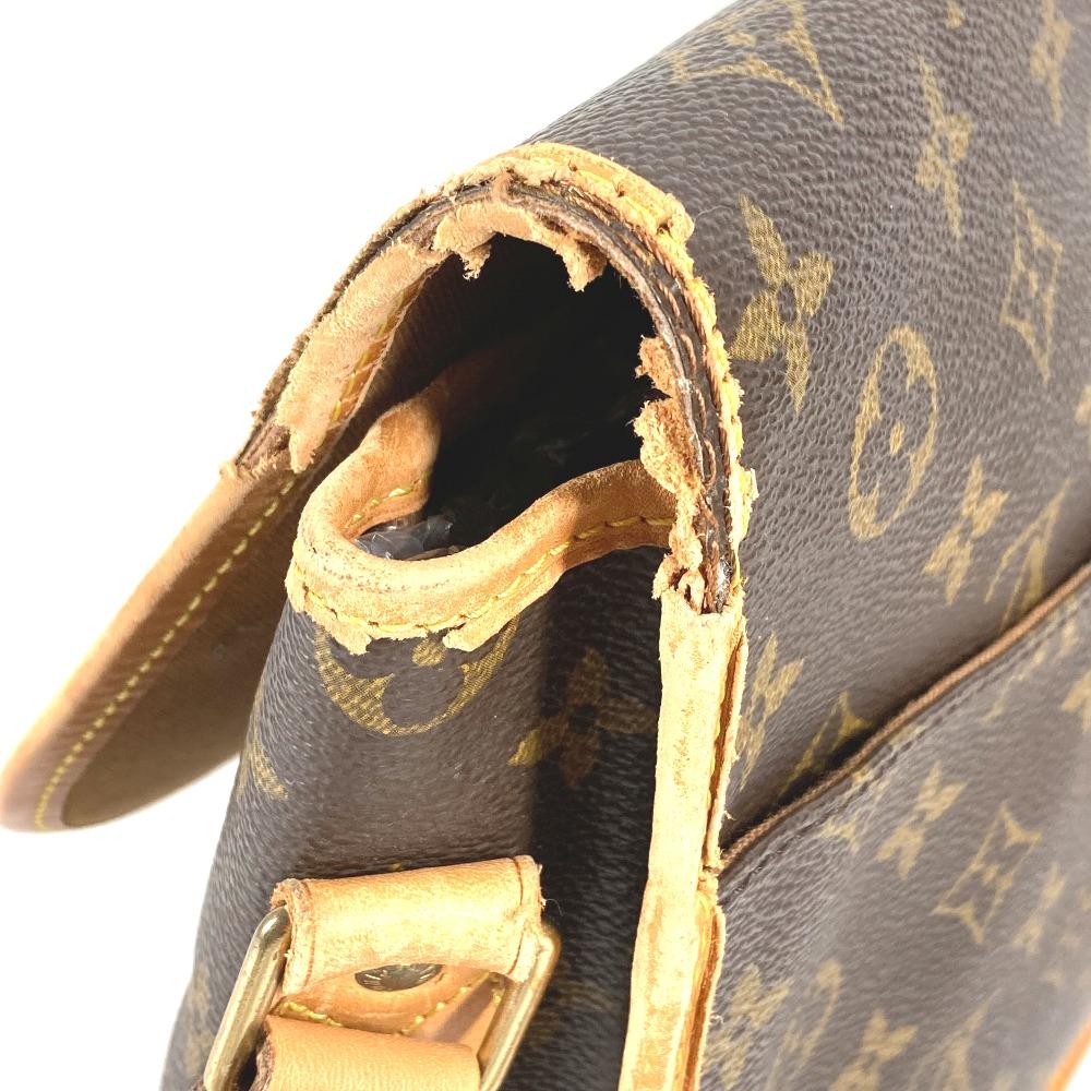 Louis Vuitton M42247 Monogram Gibeciere MM Messenger Bag Crossbody Shoulder Bag