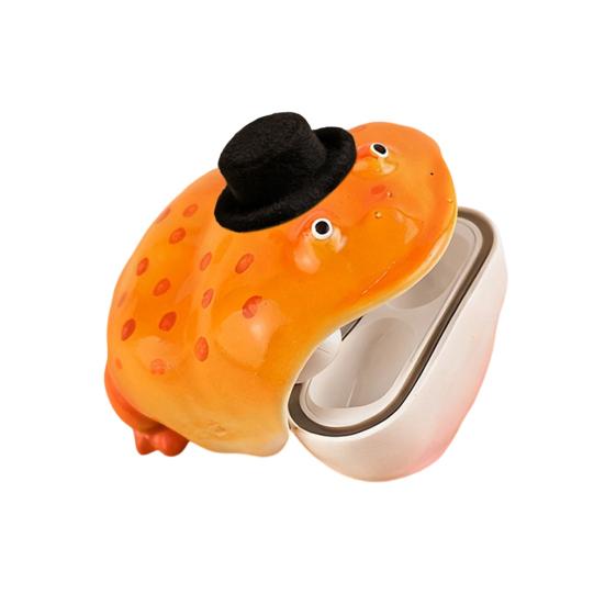 Protective Case for Air Pods Pro/Pro 2/Pro 3/Air Pods 4 Soft Anti-Scratch Drop Protection Ugly Frog Design Wireless Earphone Case