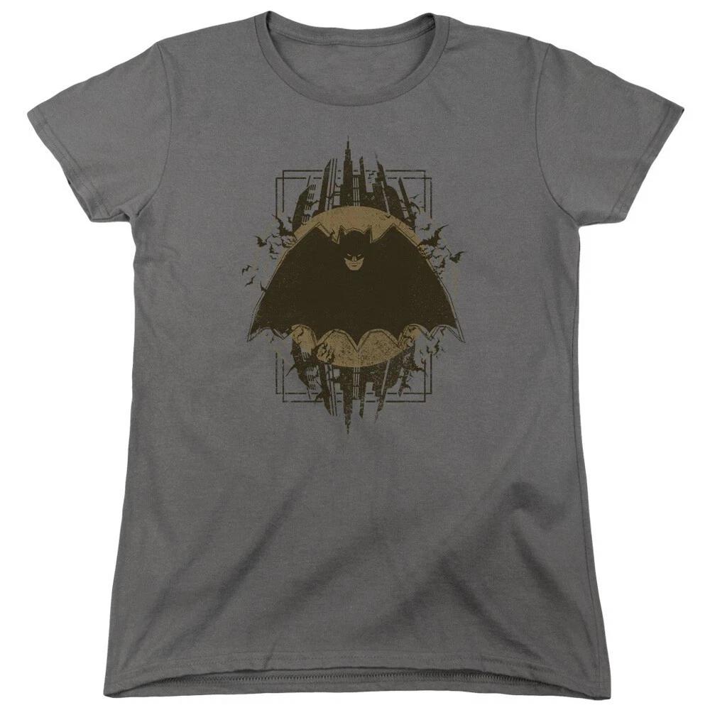 Batman  Batman Crest  Women s T-Shirt L