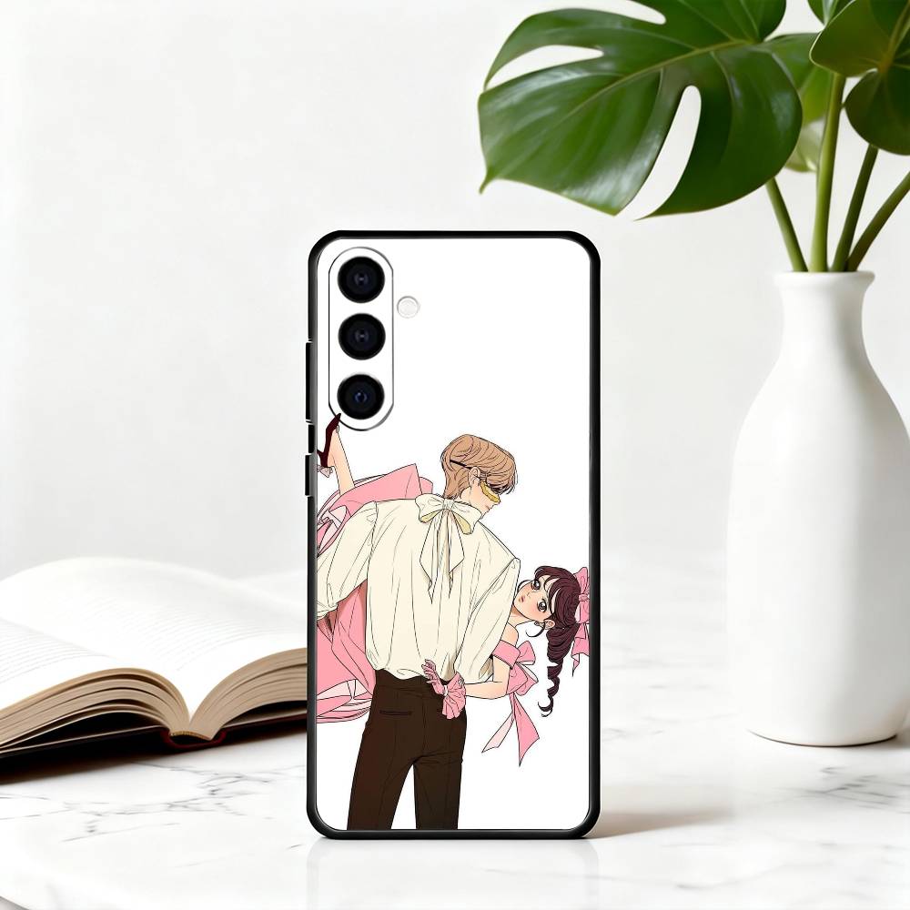Young O-Operation True Love-es Phone Case For Samsung Galaxy A73,A72,A71,A70,A53,A52,A51,Others Soft Black Cover