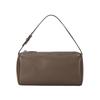 90er Verstellbarer Leder Dünner Riemen Abgerundete Kante Kalbsleder Tragetasche Damen Handtaschen Braun W1281L97TYBS
