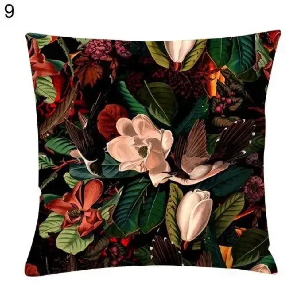 Pillow Case Throw  Cushion Cover Square Headrest