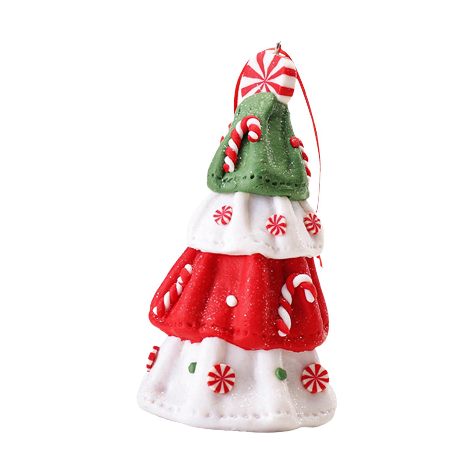 

Christmas Tree Ornament Desktop Pendant Props Backdrop Christmas Decoration for New Year Mantel Office Celebrations Graduation