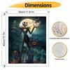 Disney The Nightmare Before Christmas Jack Skellington Oil Paint by Numbers Painting Kit Handmade Diy Home Decoration Gift