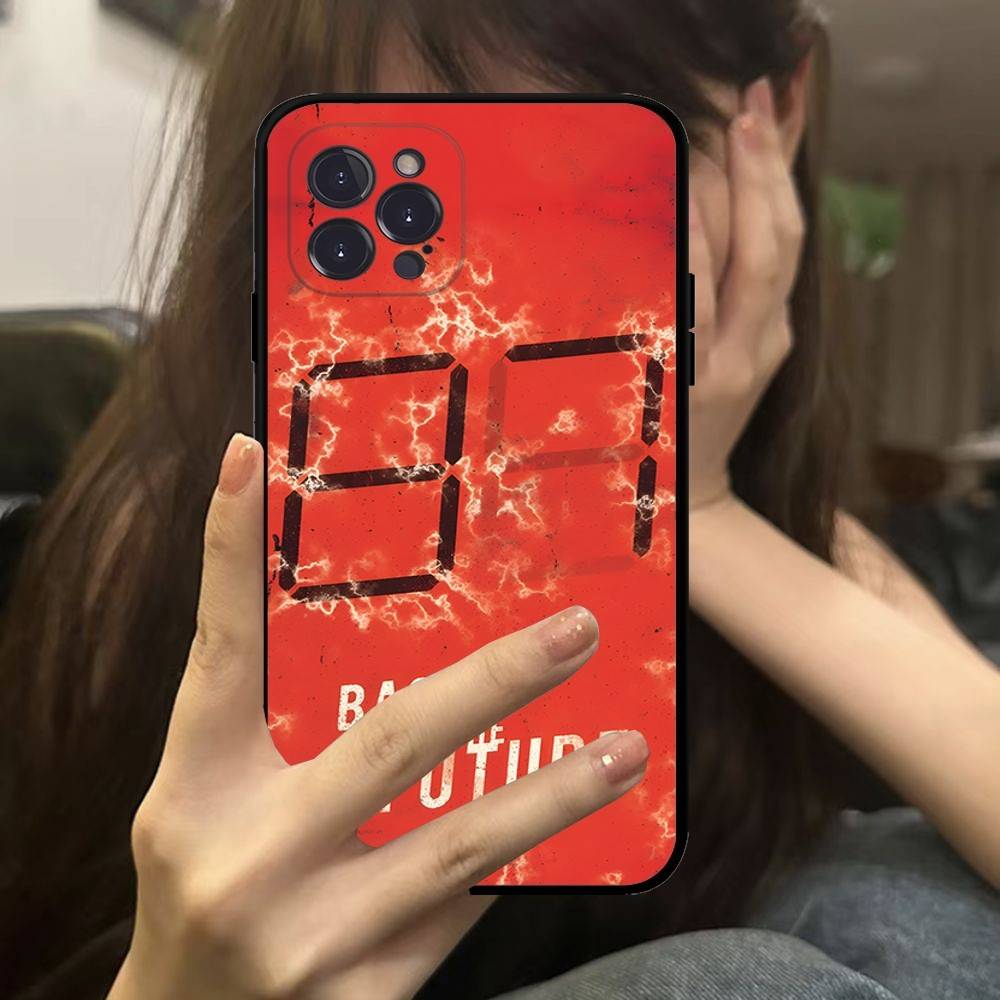 Back To The Future Phone Case For IPhone 14 Plus 13 Mini 11 16 15 17 Pro Max Protection Shockproof