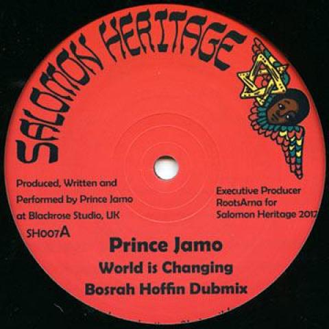 

12inch Record PRINCE JAMO MESSENGER DOUGLAS World Is Changing Bosrah Hoffin Du SH007 Salomon Heritag 2012 Europe Reggae Ska Dub