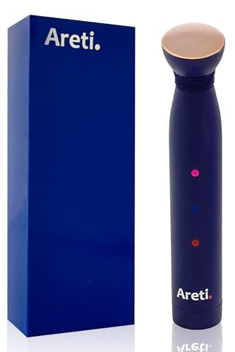 

Areti Facial Beauty Device with 3-Color LED, Heating, Micro-Vibration, Eye Area, Multi-Function, Lightweight, IPX5 Waterproof, All-in-One Light Beauty