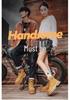 Men's Waterproof High-Top Leather Martin Boots, 2024 New Style Spring & Autumn Shoes for Men and Boys, Unisex Design.