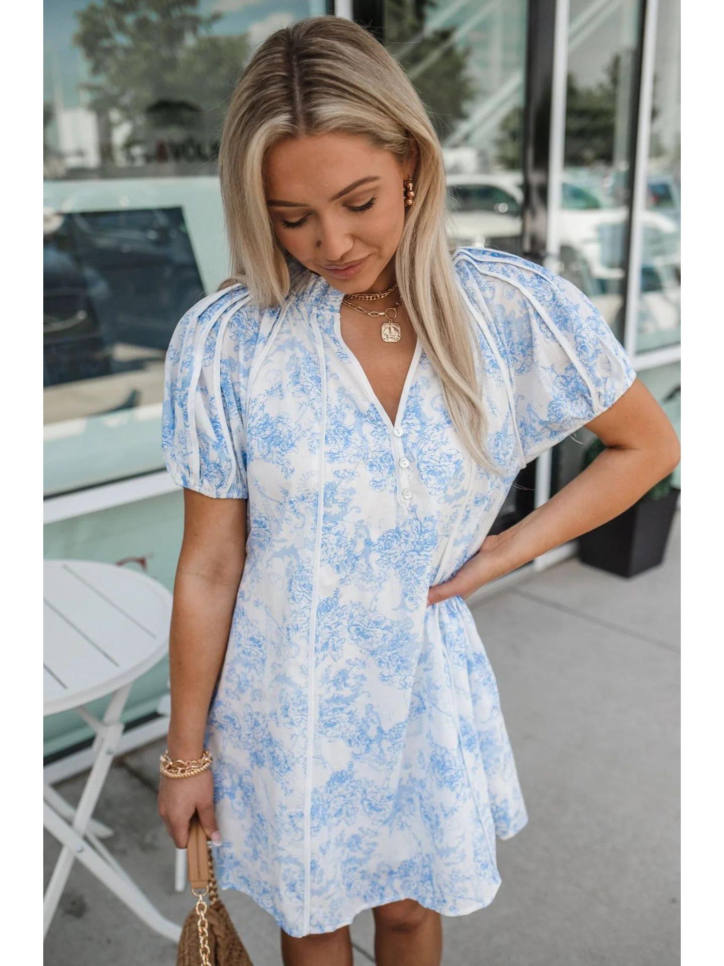 

Women s Summer Floral Casual Loose Short Sleeve Irregular Dress XXXL серый