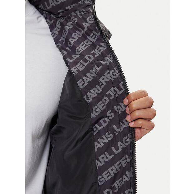 Winter Jacket Karl Lagerfeld Jeans A4M15062, Black, Standard Fit