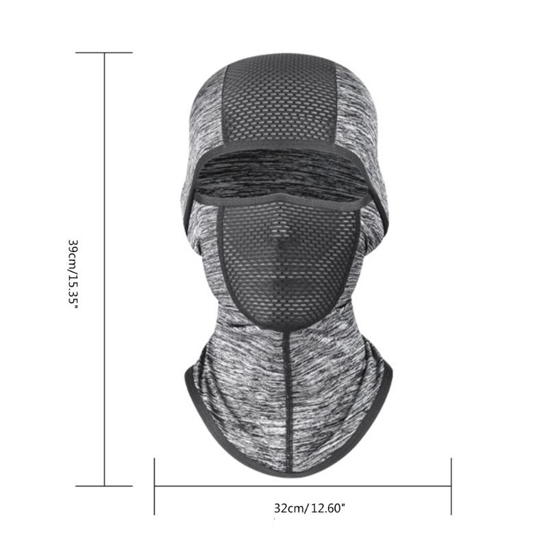 Neck Scarfs Headwear Face Cover Ice Silk Tube Scarfs Bandana Face Mask