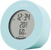 Tanita Temperature and Humidity Light BL Thermo-Hygrometer, Clock, Monitor, Digital, Desktop, Magnetic, Blue, TT-585