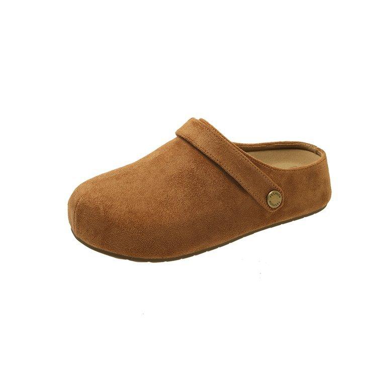 Soft Leather Version~ Small Potato Boken Shoes for Women In the Summer of 2025, the New Inner Height Will Increase, and Two Will Wear Boken Bag Head