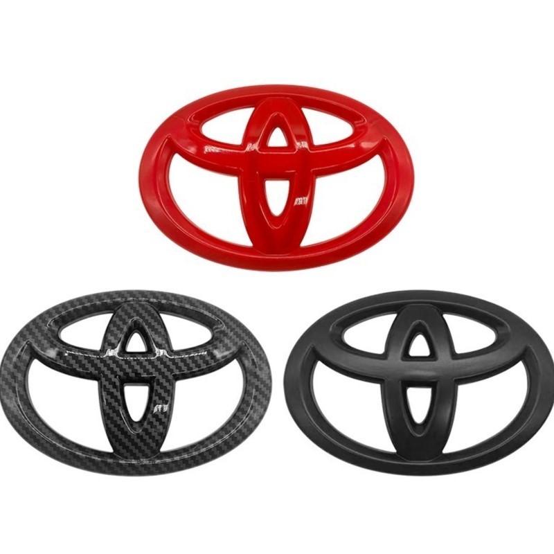 65X47MM Car Steering Wheel Center Emblem Logo Sticker For Toyota Corolla Yaris Aygo Prius RAV4 Crown CHR Camry Auris Verso