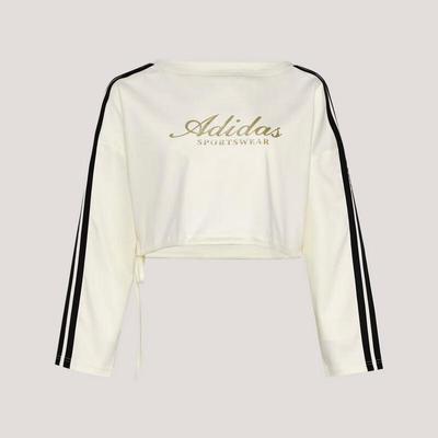 Women's Striped Drawstring Long Sleeve Top