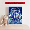 Chelsea Fc Personalized Name Round Diamond Painting Kit Diamond Embroidery Painting Rhinestones Mosaic Frameless Handwork Decoration Arts