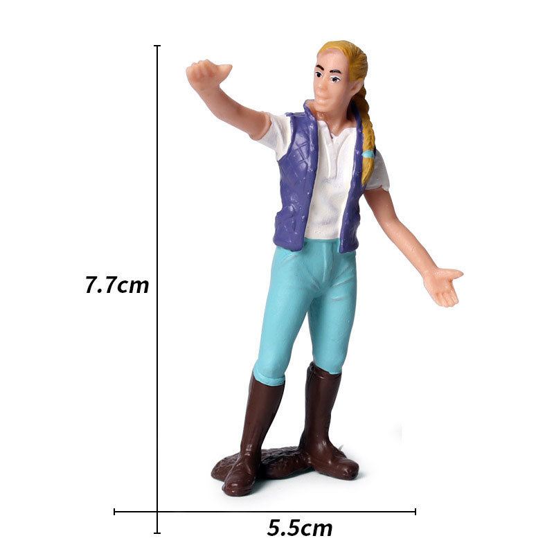 Model Doll Professional Toys Simulate Farm Pasture Decoration Plastic Material