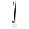 PVC Kunststoff Polyester Wasserdicht Ausweishalter Einziehbarer Jojo Lanyard Horizontal Vertikal Kartenkompatibel Büro Alltagszubehör