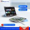 iPad Protective Case: Three-Fold Stand, Flip Cover with High Transparency, Anti-Drop Protection, and Pen Slot Design.