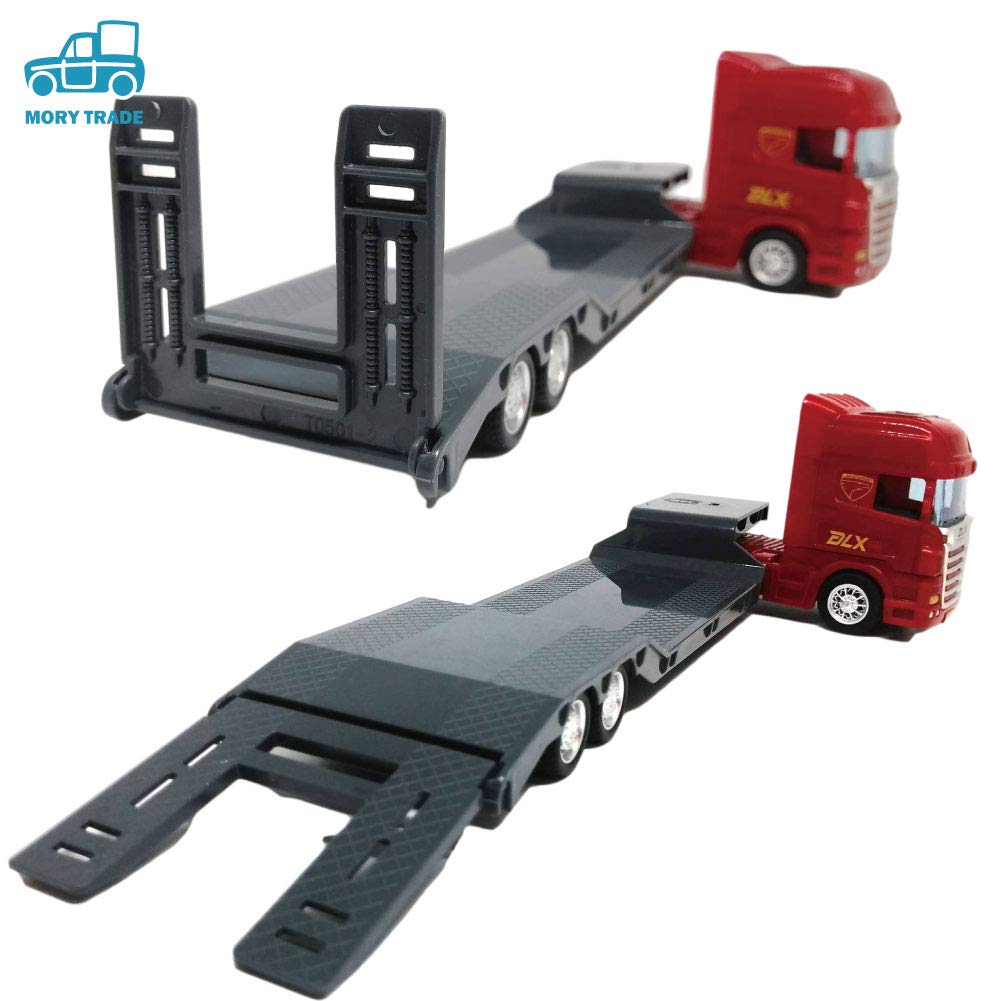 Morytrade Truck Trailer Toy Gift for Boys Kids 6+ (Excavator)